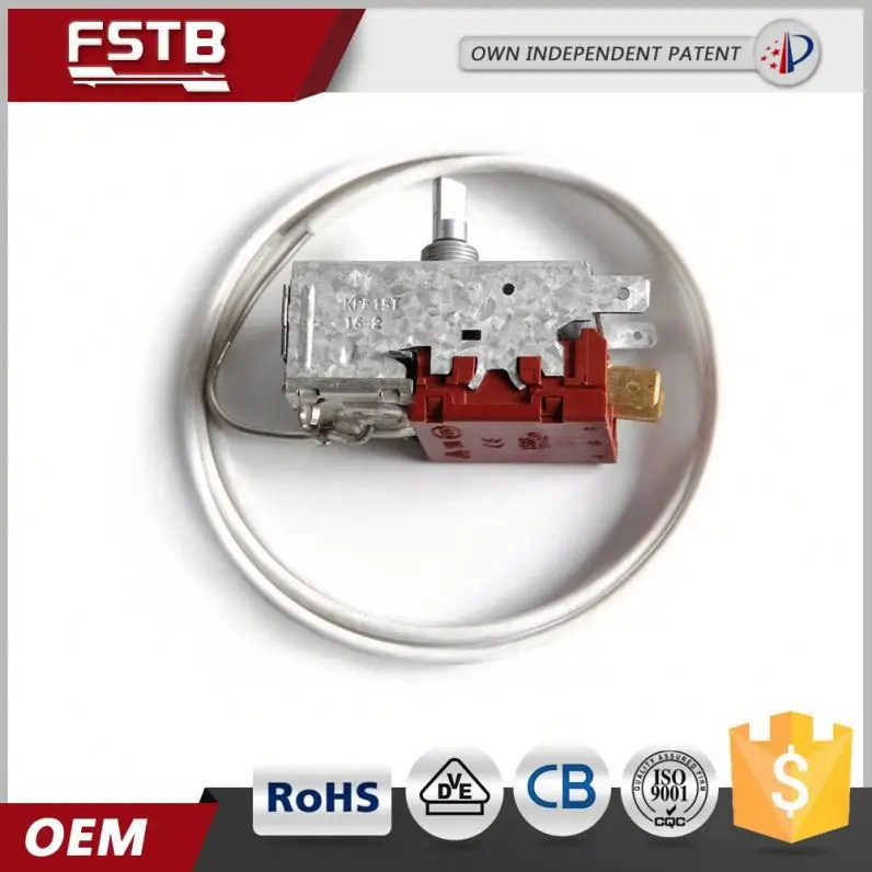 China Oem Manufacturer Defrost Bi-Metal Thermostat Switch For Fridge
