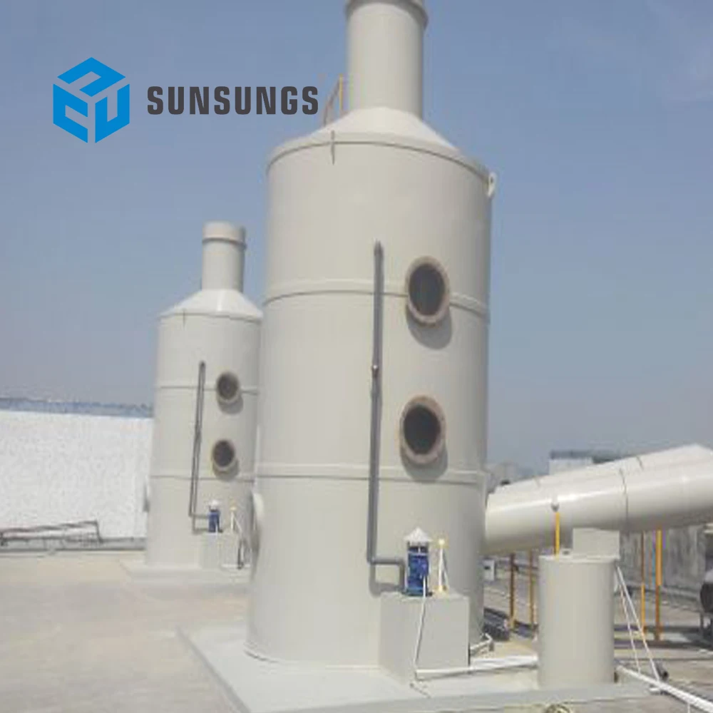 
Waste Gas Purification Tower/ Gas Scrubbers/gas absorption column for chemical industry 