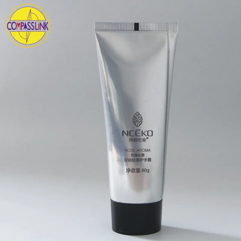 50ml soft aluminum plastic ABL squeeze packaging tube for facial cleanser with screw cap