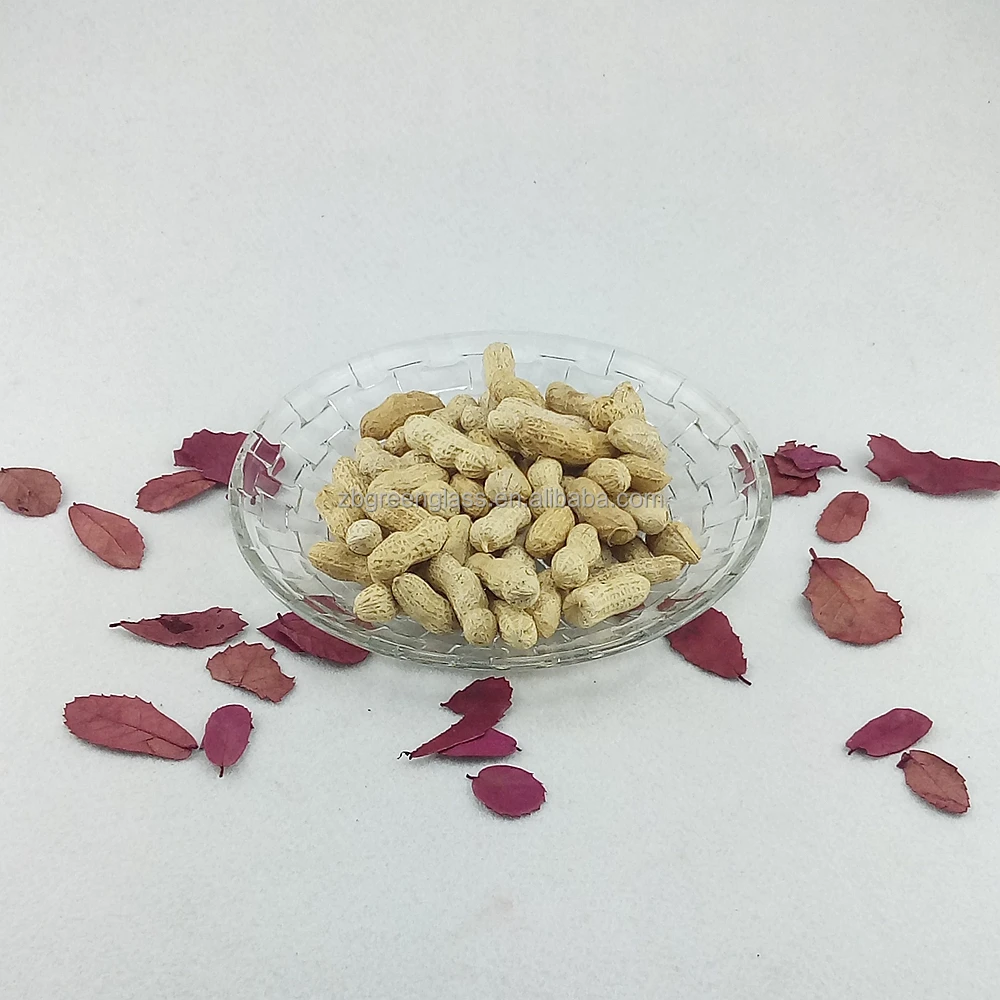 
Cheap round flat clear glass plate for fruits dry fruits 