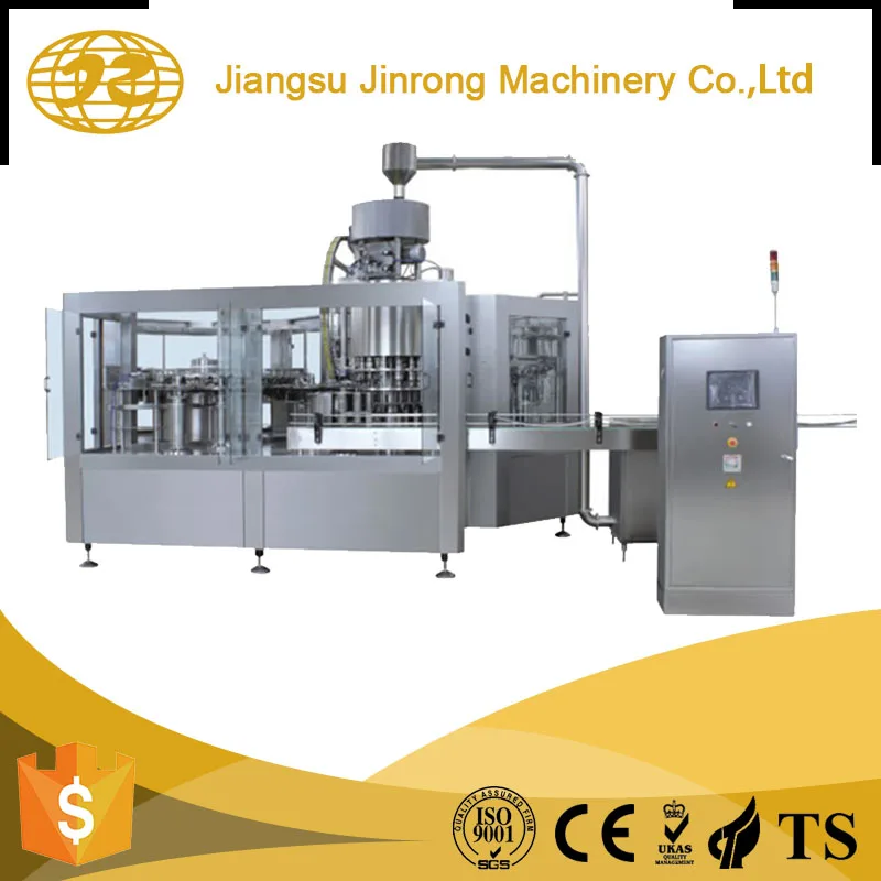 
2018 model electric driven washing filling capping 3in1 5L filling machinery 