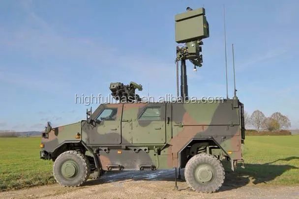 
Military Vehicle mounted pneumatic telescopic mast tower and pole 