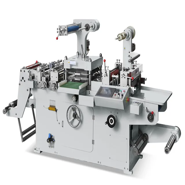 TXM-320 hot sale adhesive trademark Flat Bed Label Die Cutting Machine cheap price