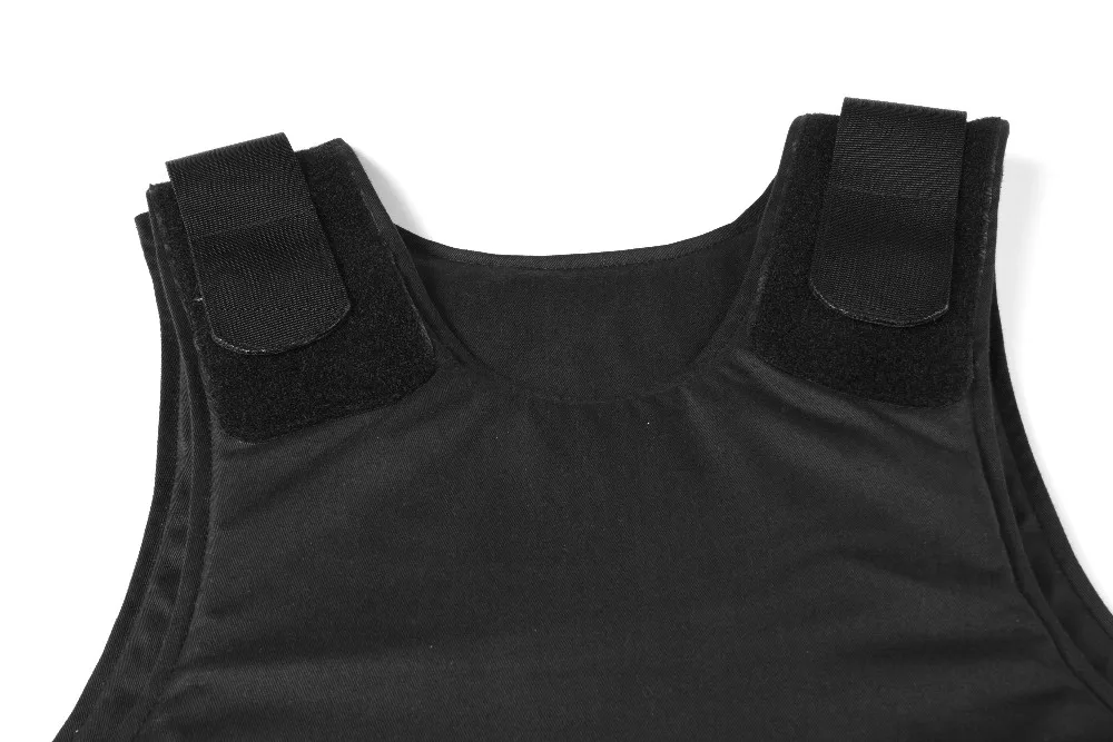 
Custom NIJ IIIA .44 concealable bullet proof body armor aramid military bulletproof vest prices for sale 