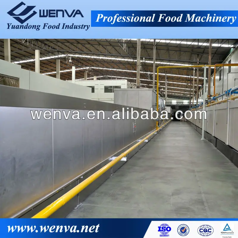 
Hybrid Gas Tunnel Baking Oven For Biscuit Factory 