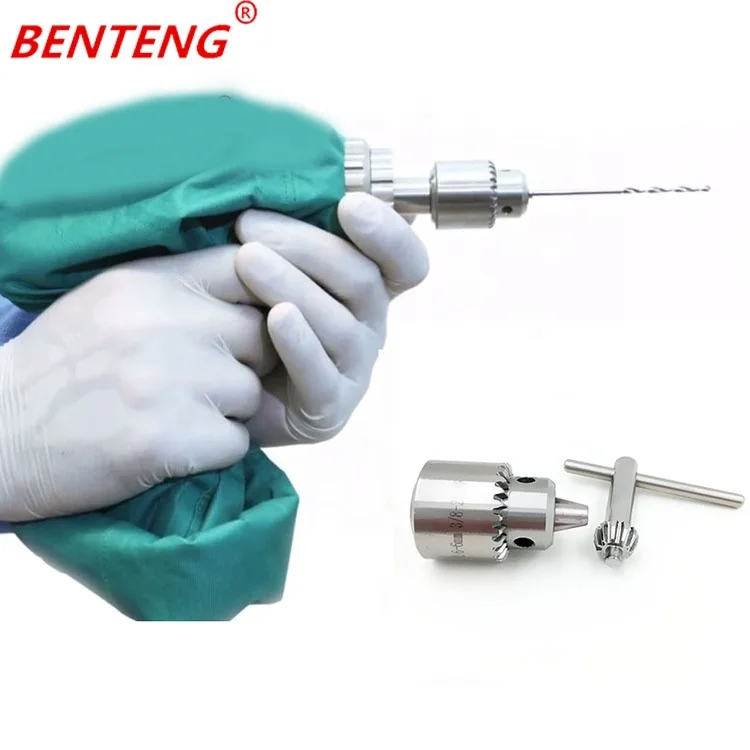 Medical Bone Drill 3 Jaw Mini Lathe Chuck 6MM Drill Chuck