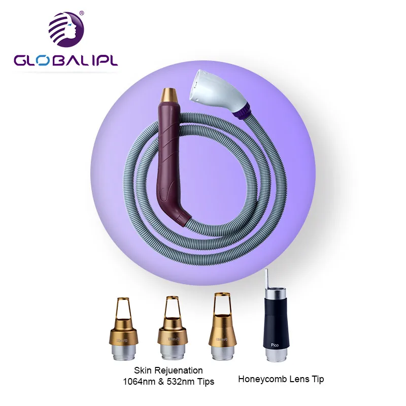 755nm Oem / Odm 15hz Picosecond Tattoo Removal Q Switch Nd Yag Pico Second Laser