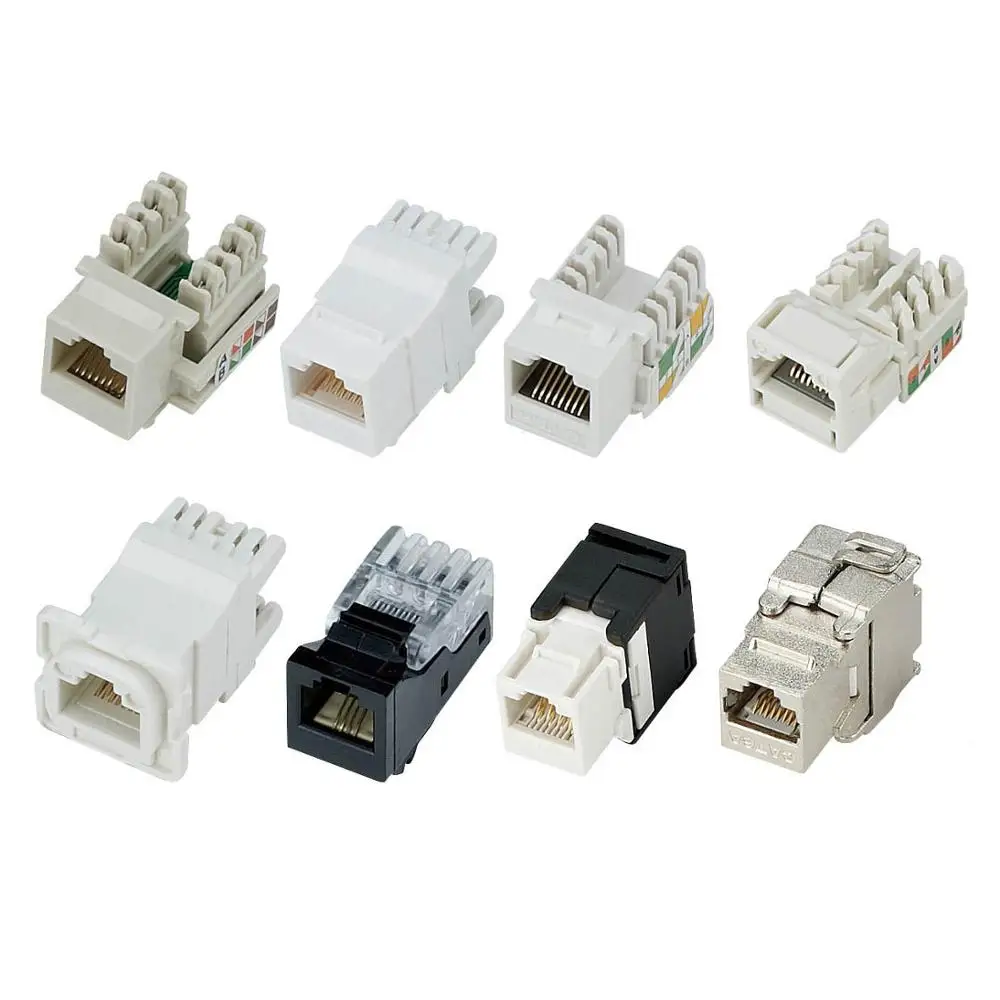 
 Разъем rj45 keystone jack  