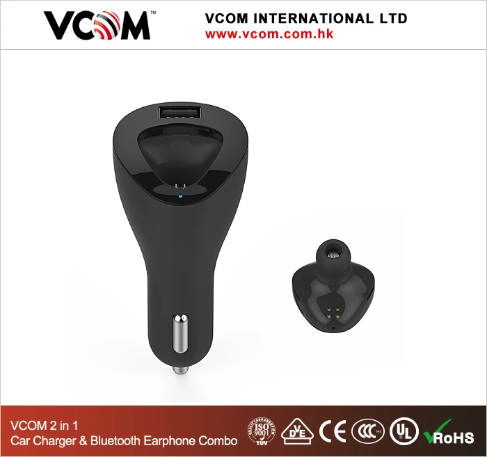Мини USB Автомобильное Зарядное Устройство Беспроводной Связи Bluetooth Ответ Вызова Гарнитуры