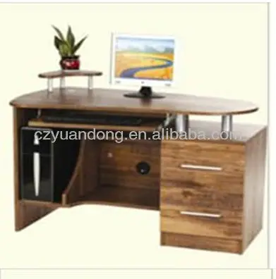 Wood Computer Desk with cabinet