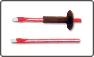 Made in India Best Selling Size 300 mm Iron Cold Chisel - Flat End with or without Hand Guard used in Industries