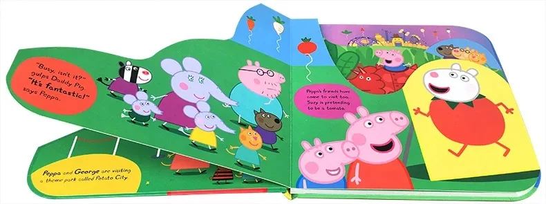 Книга с героями мультфильмов для детского чтения