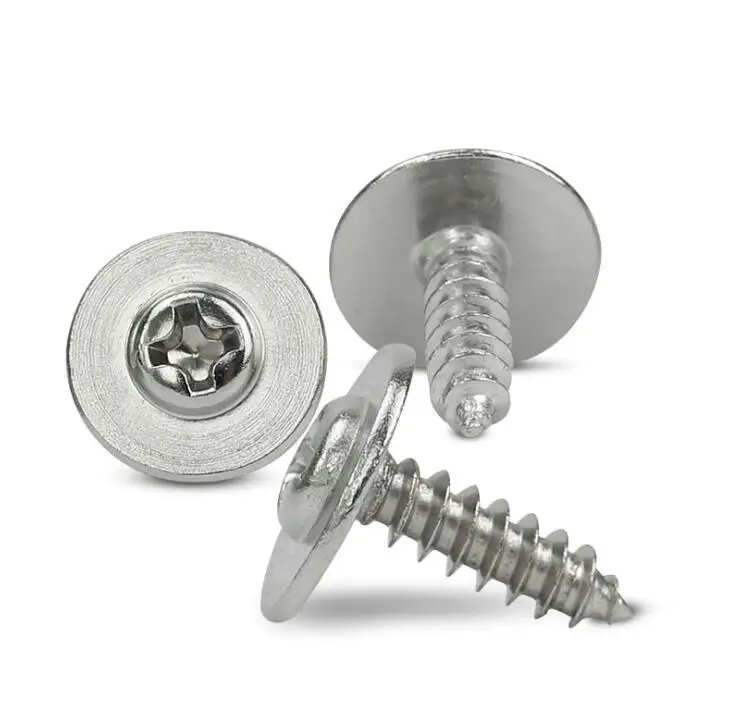 Large gasket screw cross head plus cushion self-tapping screw, large meson screw, M2 M2. 6 M3.