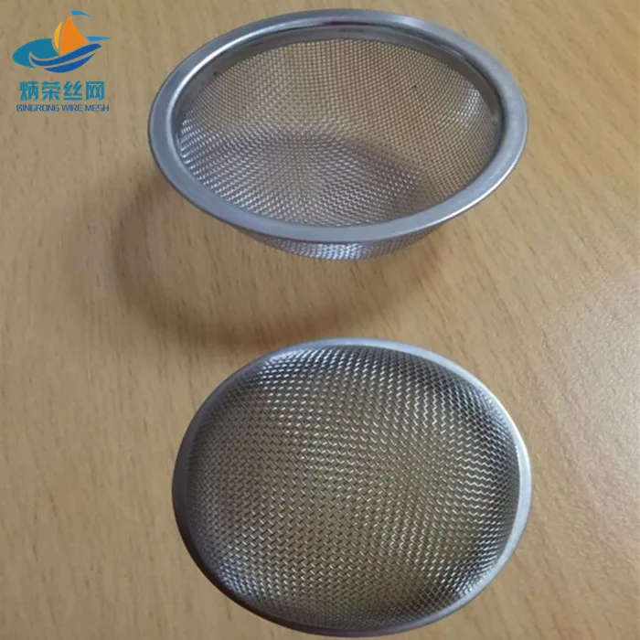 12MM Dome Slide Screen Meshes Stainless Steel Cup Filter Replacement