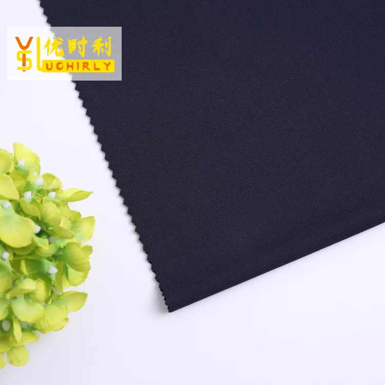 95% polyester 5% spandex twist polyester interlock fabric