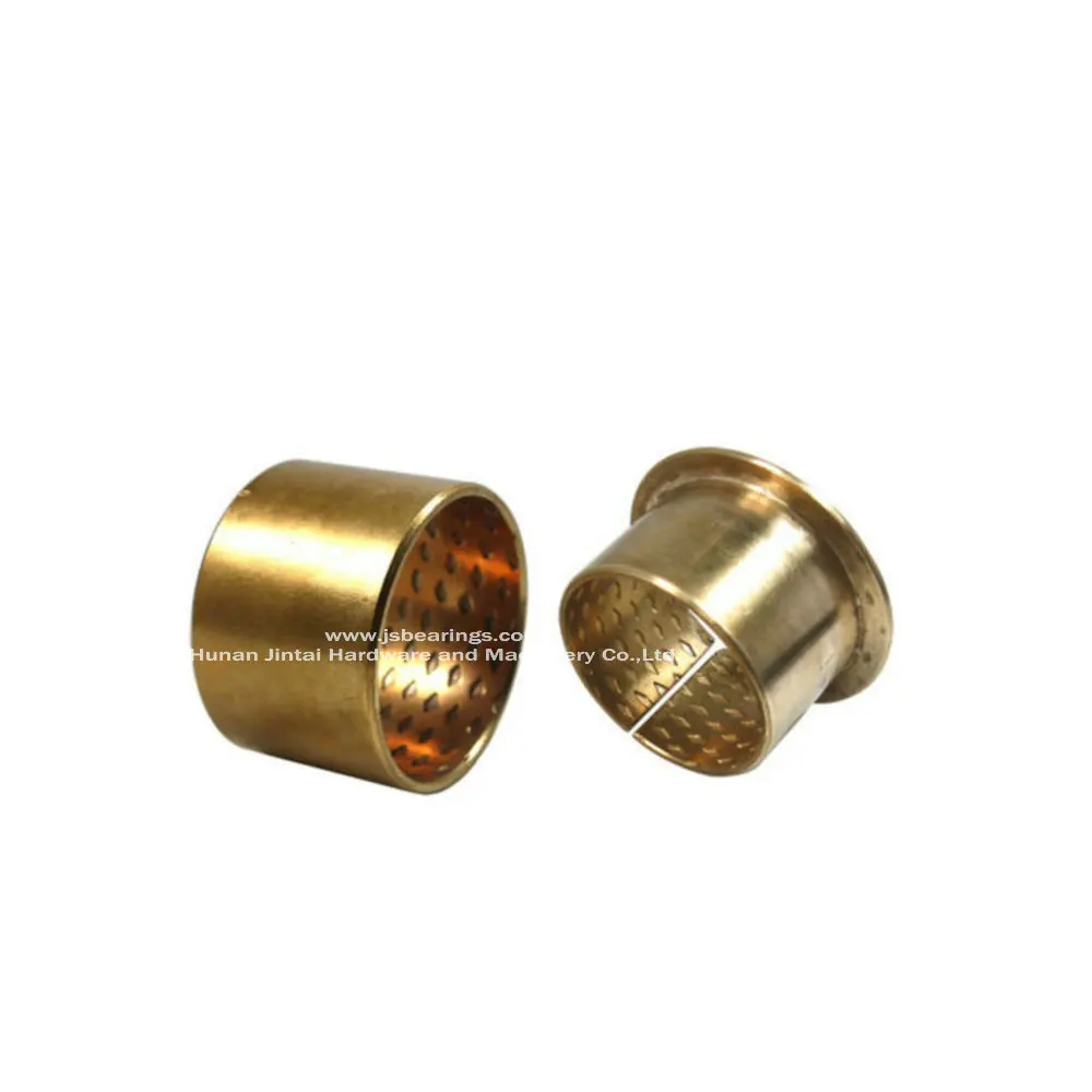 Customized JDB JGB Graphite Solid-lubricant Bronze Bushing Sleeve As Per Your Drawings