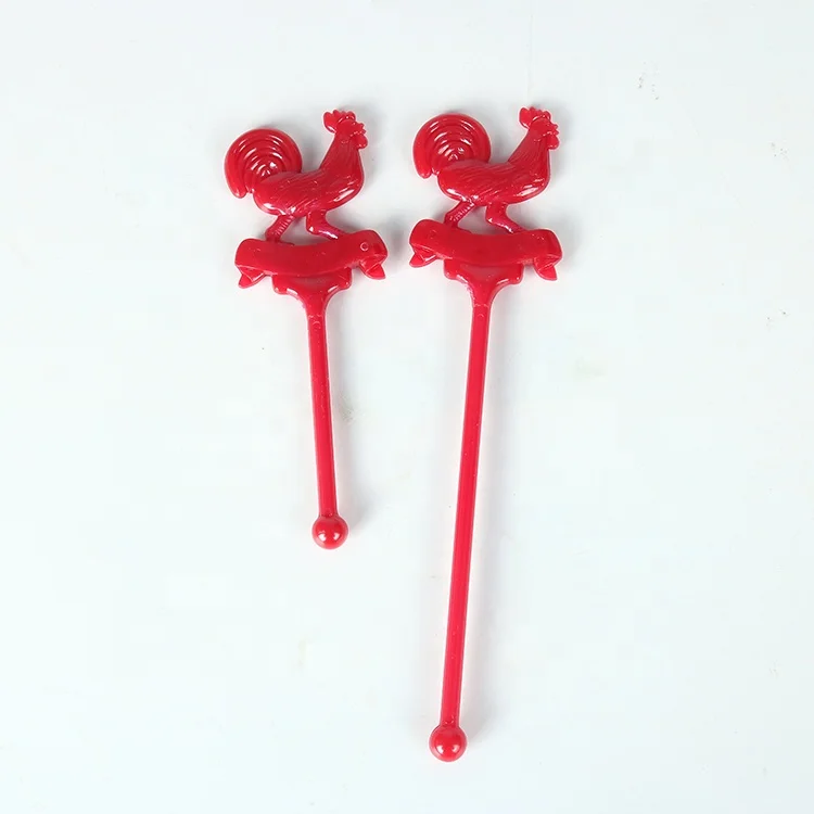 Factory supply cheap color plastic stirrer