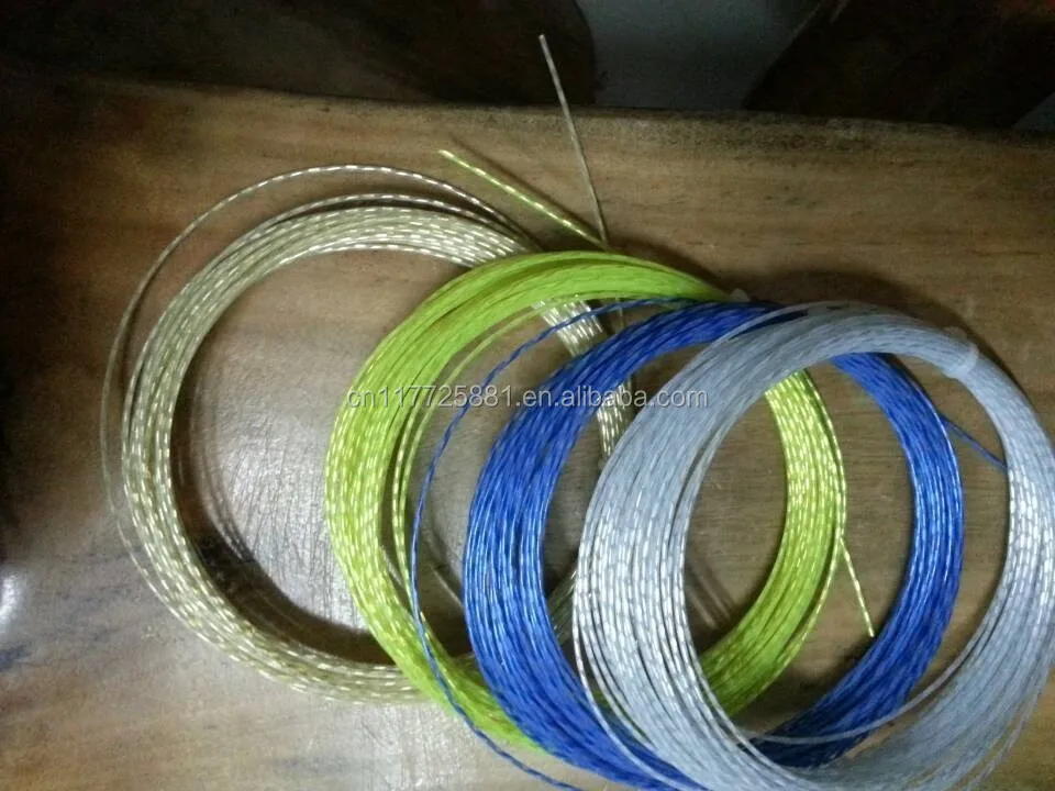 Высококачественные теннисные струны из полиэстера 200 м/катушка для теннисной ракетки