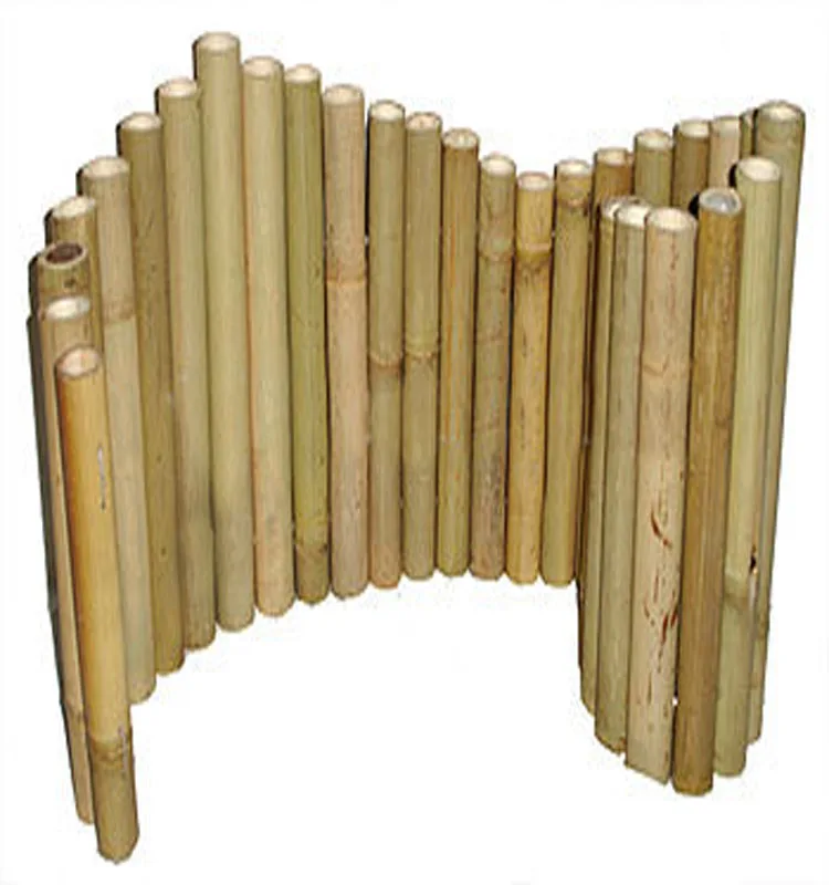 WY T-001 artificial black bamboo fence and bamboo cane mat