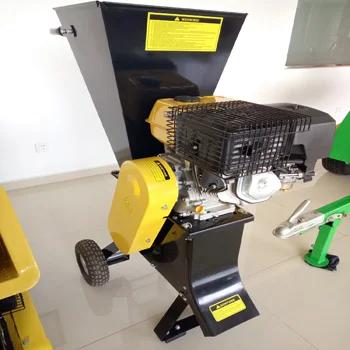 6.5hp бензиновый Промышленный трактор, машина для резки древесины, измельчитель