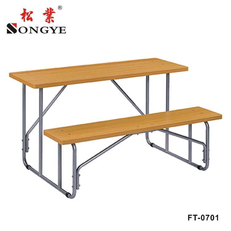 Double comfortable cheap primary/middle/high school classroom furniture