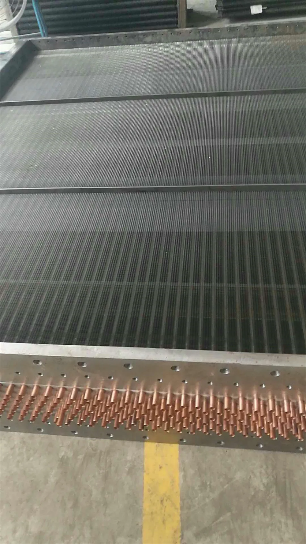 cooling exchanger with fin tube heat exchanger