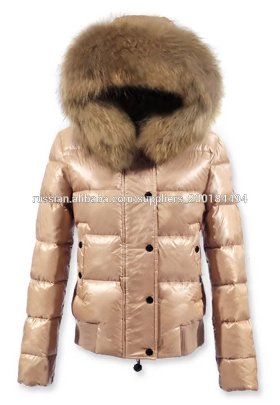 Оптовая Модная Женская Пуховая Куртка С Меховым Воротником Из Завода Китая