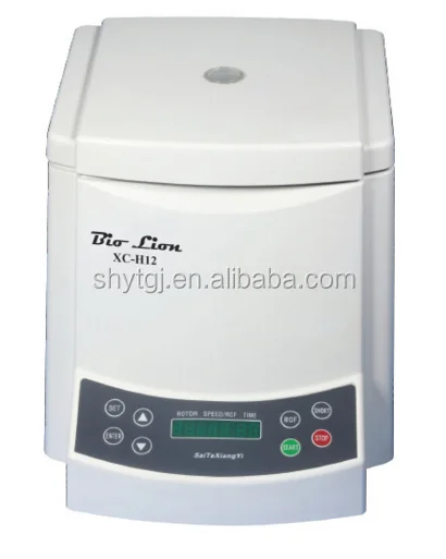 
XC-H12 laboratory HIGH SPEED Hematocrit centrifuge machine with micro capillary tube 