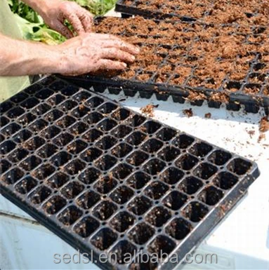 128 Cells Cheap Bulk Gardening Planting Plastic Seedling Trays for Flowers and Plants