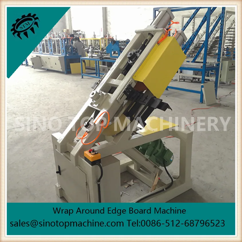 Автоматический Сбор и Печать Онлайн Края Протектора Производство Оборудования