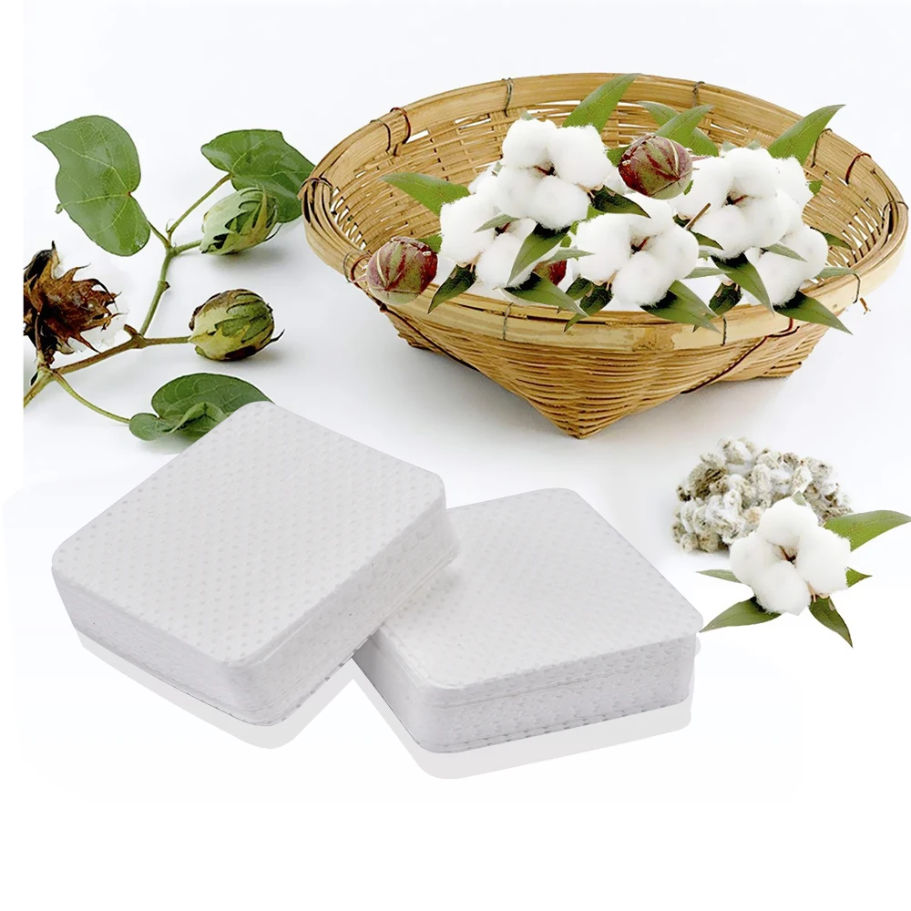 400 ⑤ упак. салфетки для удаления лака для ногтей без ворса, 100% хлопковые салфетки для ногтей