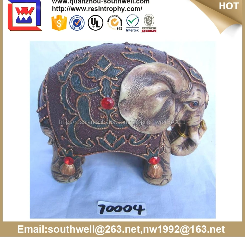 Новые товары старинные обычай смолы индийский слон на продажу