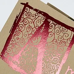 Holographic Laser hot stamping foil widely used in paper/plastic packaging