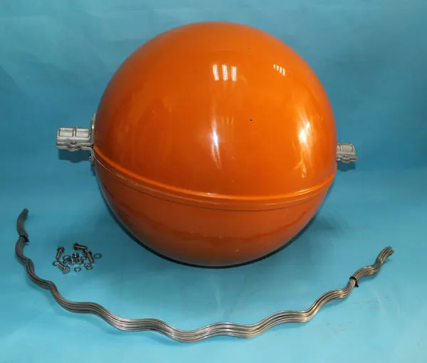 Силовая линия авиационные сигнальные огни на сферах маркер мяча Линия электропередачи