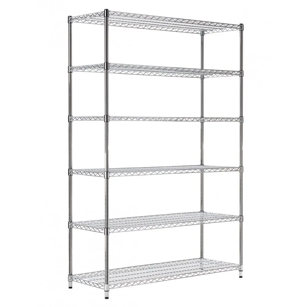 NSF Certificated ISO Approved Epoxy Coated Closet Wire Shelving