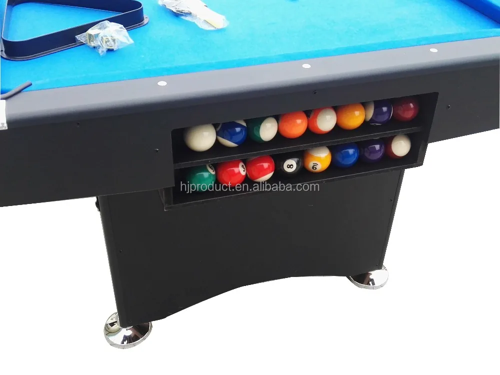 Современный складной бильярдный стол 6 футов 7 футов 8 футов MDF snooker бильярдный стол с системой возврата шаров