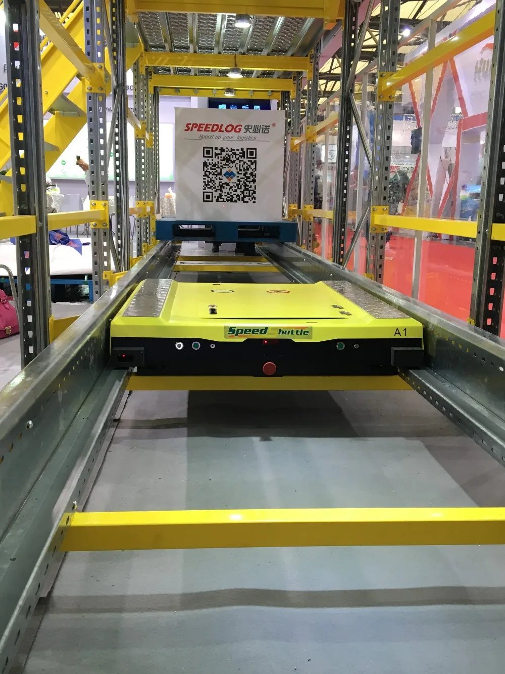 High speed quality radio shuttle steel rack warehouse racking system for storage racks