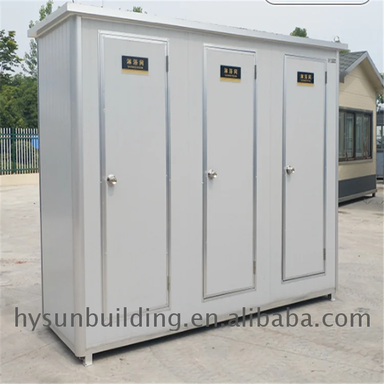 2021 hot new products diy outdoor mobile toilet shower ideas bathroom container for sale