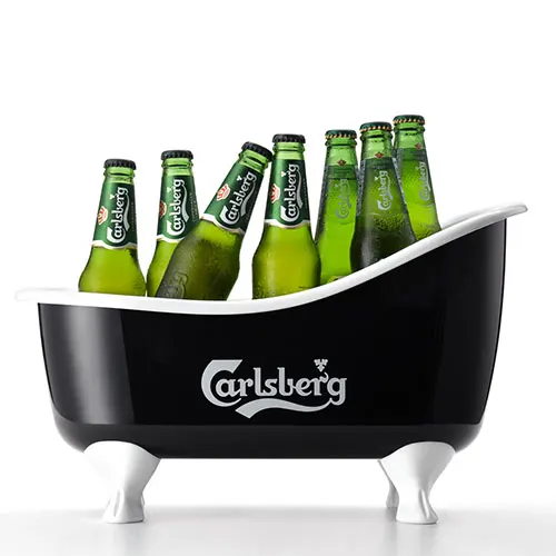 Bathtub Ice Bucket with foot Bathtub Beer Dispenser(SW9094)