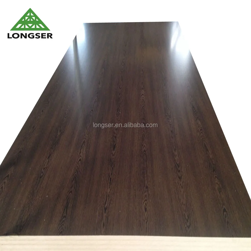 
17mm Kitchen Cabinet Used Wenge Colored MDF 