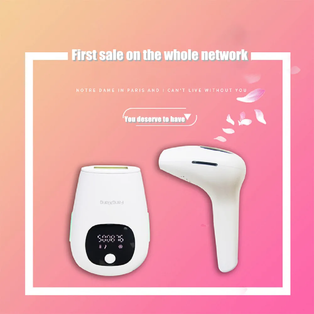 
2019 best beauty machine acne skin care mini portable hair removal laser epilator 