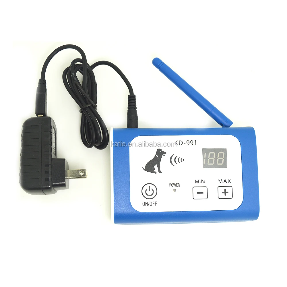 
Dog No Bark Shock Trainer Collar Training Device Wireless Fences with 2 Waterproof Shock Training Receiver Collars 