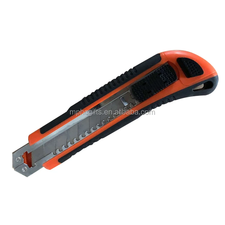 
Auto Loading Blade Safety Utility Knife For Paper Cutting 