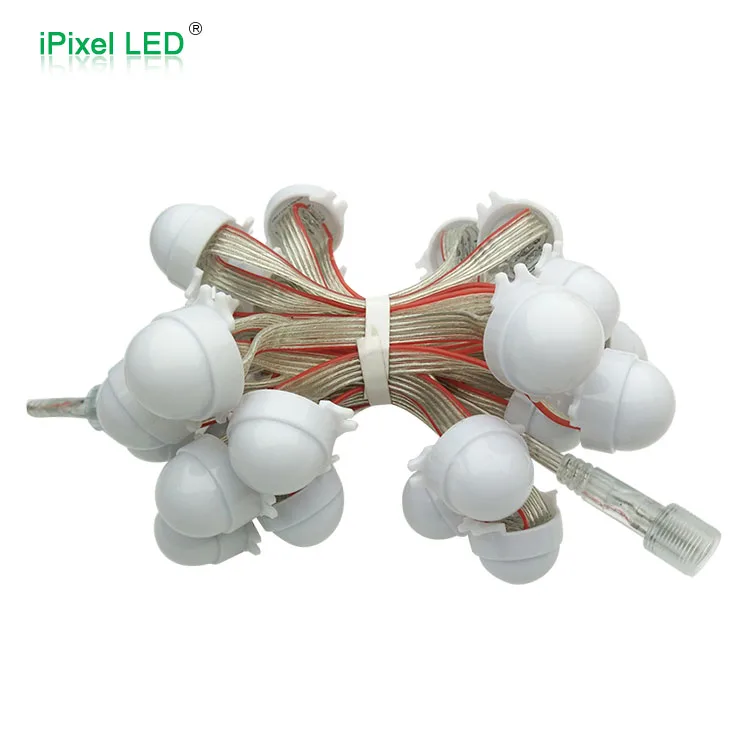 waterproof smd dmx rgb led pixel wall dmx 512 DC 12V ws2801 led bulb compatible with dmx , Artnet controller