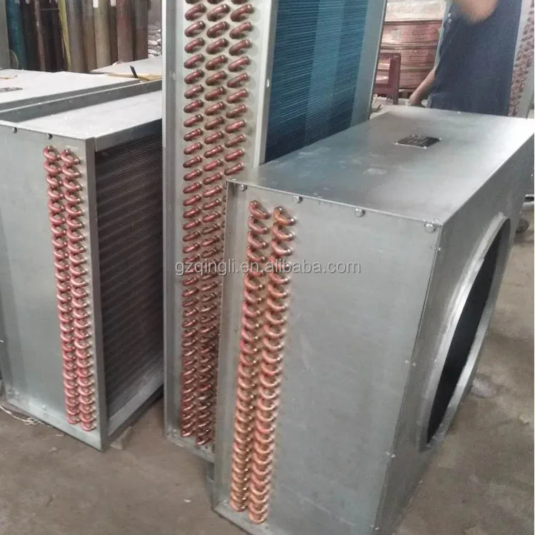 Профессиональная трубка холодной комнаты и ребристая синяя ребристая испарительная катушка