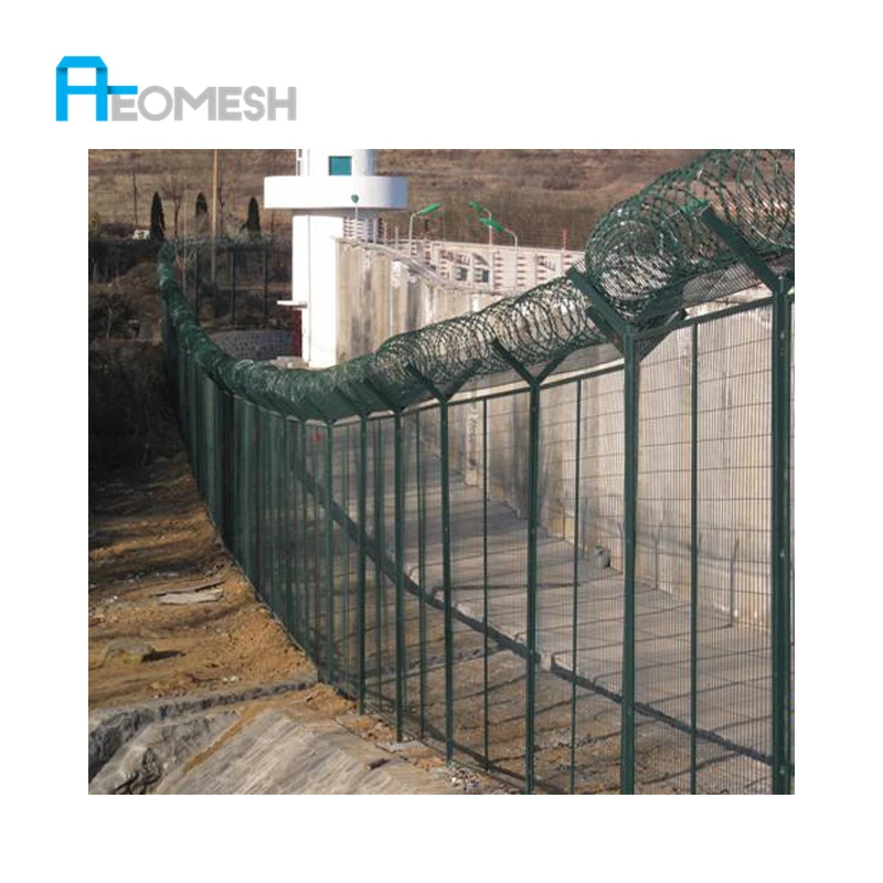 AEOMESH Site Protection New Design galvanized wire mesh fence galvanized wire mesh roll wire fencing garden border fence