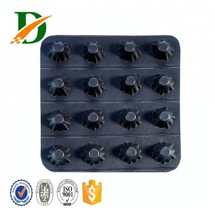 
Renewable raw materials plastic green roof dimple drainage board 