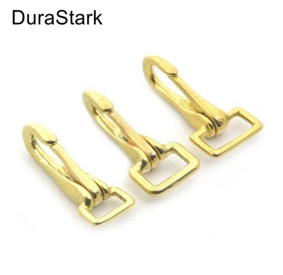 Solid Brass Snap Hook/Solid Brass Ring Lobster Clasp