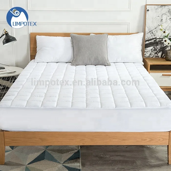 
Factory price sleep well anti-slip massage cooling cotton fabric hospital bed mattress pad 