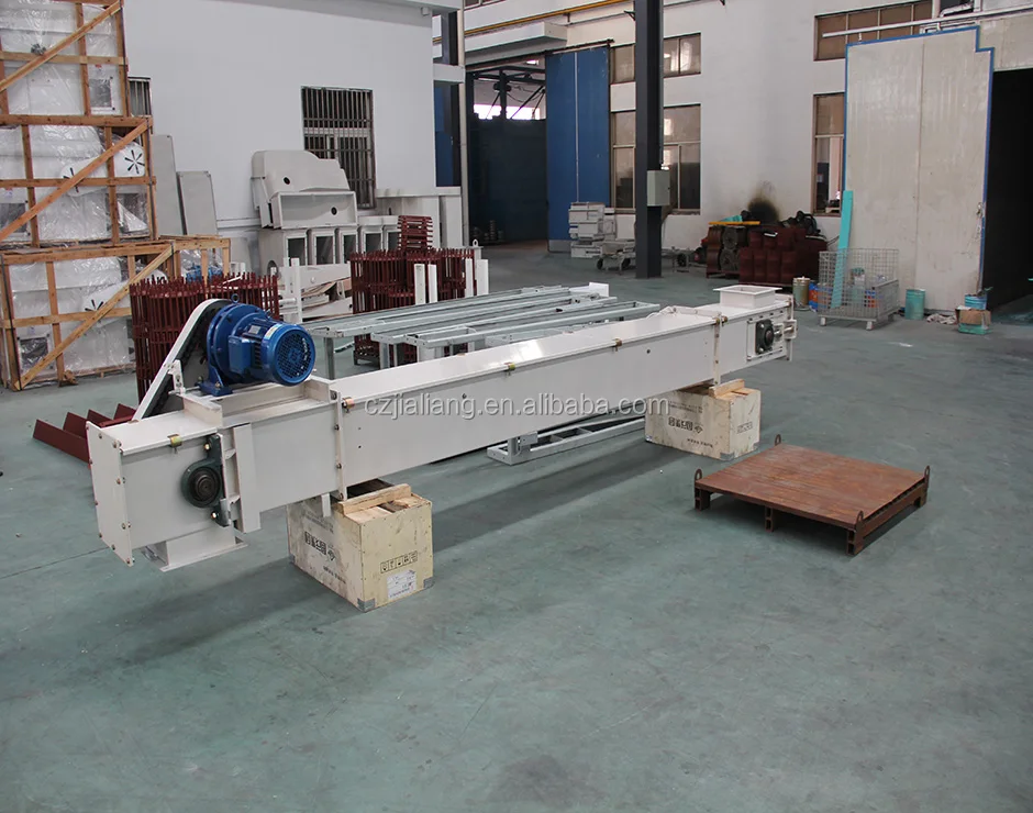 TGSS series horizontal Chain Scraper Conveyor for powder and granular stuff